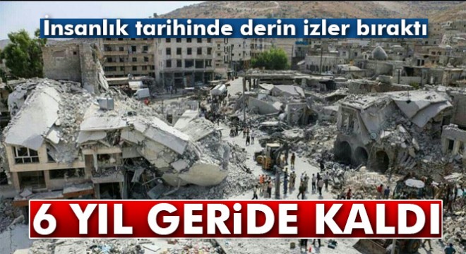 15 mart 2011'de başlayan Suriye savaşı 6 yılı geride bıraktı