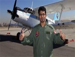 Pilotluk için okyanus aştı