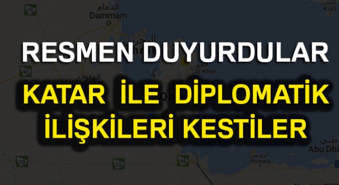 6 ülke, Katar'la ilişkisini kesti