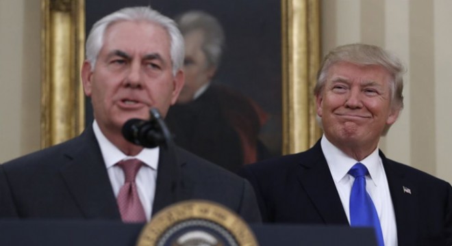 ABD Dışişleri Bakanı Tillerson'dan Trump'a destek