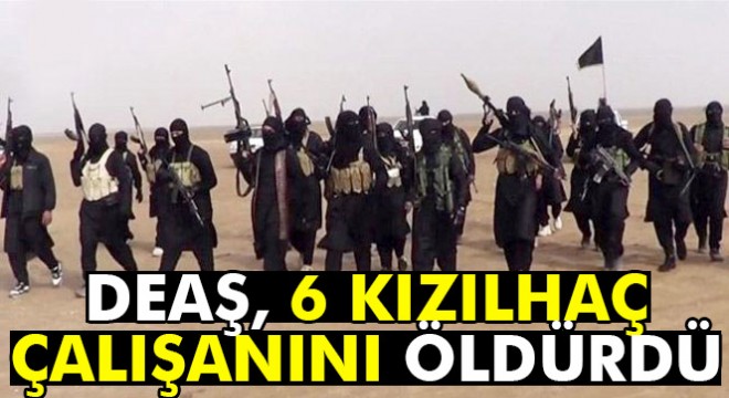 Afganistan'da DEAŞ 6 Kızılhaç çalışanını öldürdü