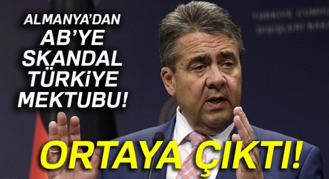 Alman Bakanın AB'ye yazdığı mektup ortaya çıktı