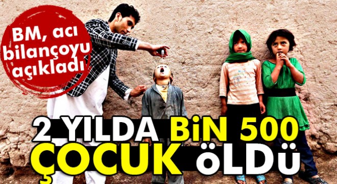 BM'den acı açıklama: Yemen savaşında 2 yılda bin 500 çocuk öldü