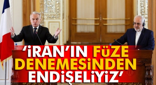Fransa Dışişleri Bakanı Ayrault: İran'ın füze denemesinden endişeliyiz