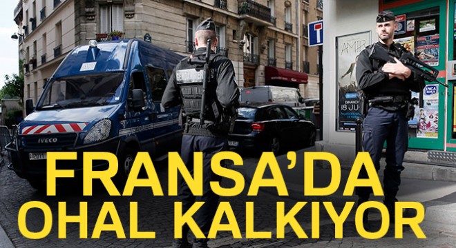 Fransa'da OHAL kalkıyor
