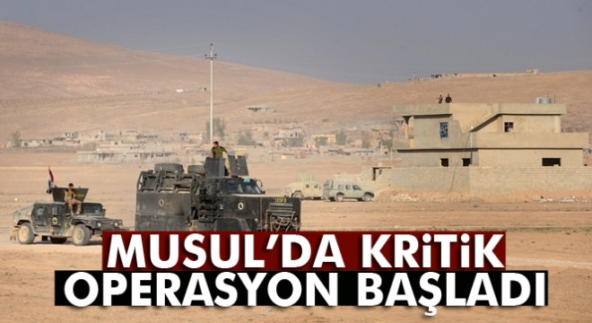 Irak'tan Musul'un batısı için operasyon
