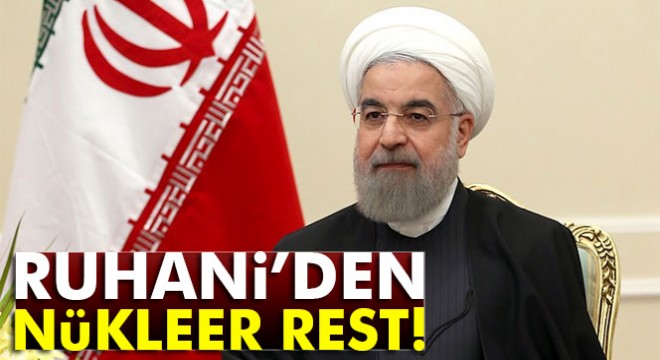 İran Cumhurbaşkanı Ruhani: 
