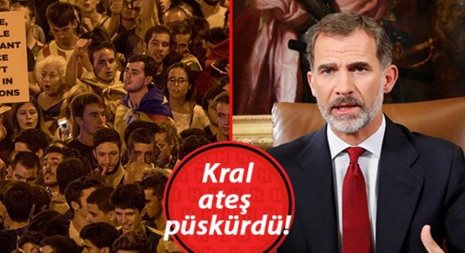İspanya'da tansiyon yüksek! Kral Felipe konuştu! 'İspanya'yı parçalamak...'
