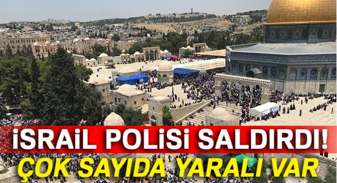İsrail polisi 21 Filistinliyi yaraladı