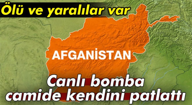 Kabil'de intihar bombacısı kendini patlattı