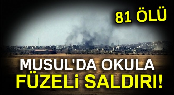 Musul'da füze saldırısı: 81 ölü