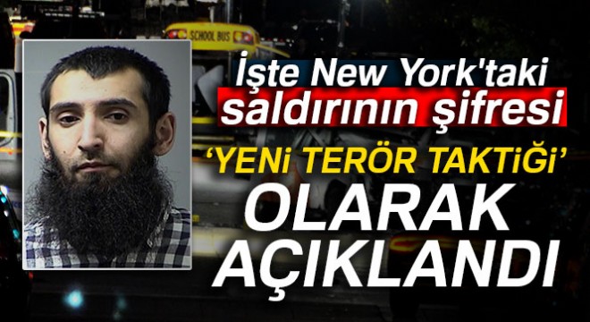 New York'taki saldırının şifresi açıklandı: Yalnız Kurt