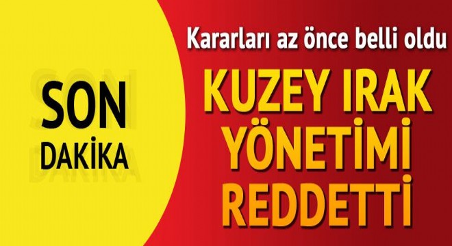 Referandum sonrası Kuzey Irak yönetiminden flaş havalimanı kararı