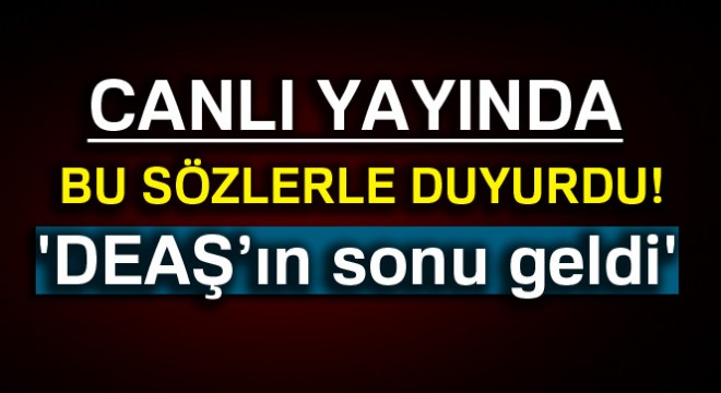 Ruhani: 'DEAŞ'ın sonu geldi'
