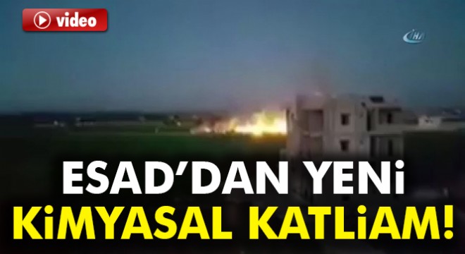 Suriye rejim güçlerinden İdlib'e fosfor gazlı saldırı