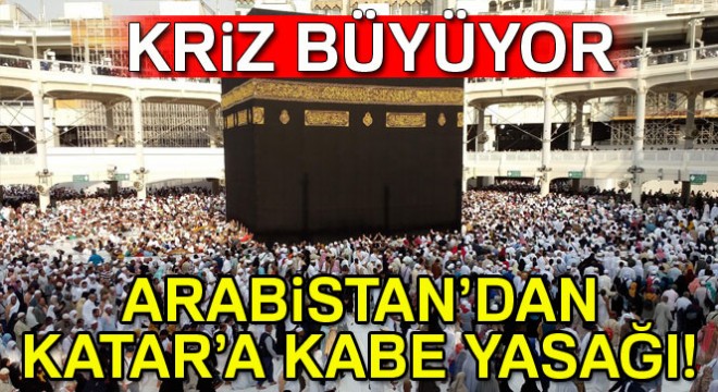 Suudi Arabistan, Katar krizini Mekke'ye taşıdı