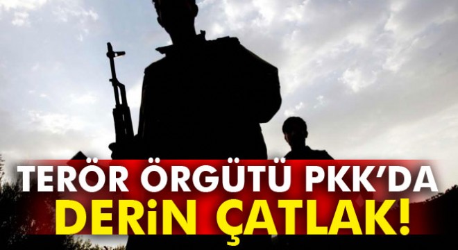 Terör örgütü PKK'da derin çatlak