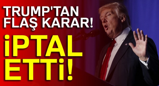 Trump, Küba ile normalleşme sürecini iptal etti