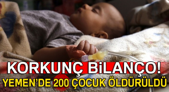 UNICEF: '2017'de Yemen iç savaşında 200 çocuk öldürüldü'