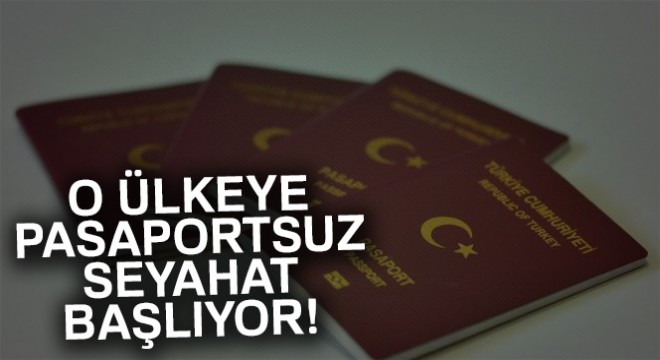 Ukrayna'ya pasaportsuz seyahat başlıyor