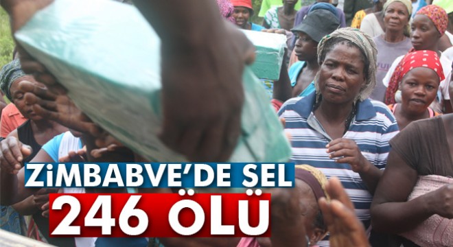 Zimbabve'de sel: 246 ölü